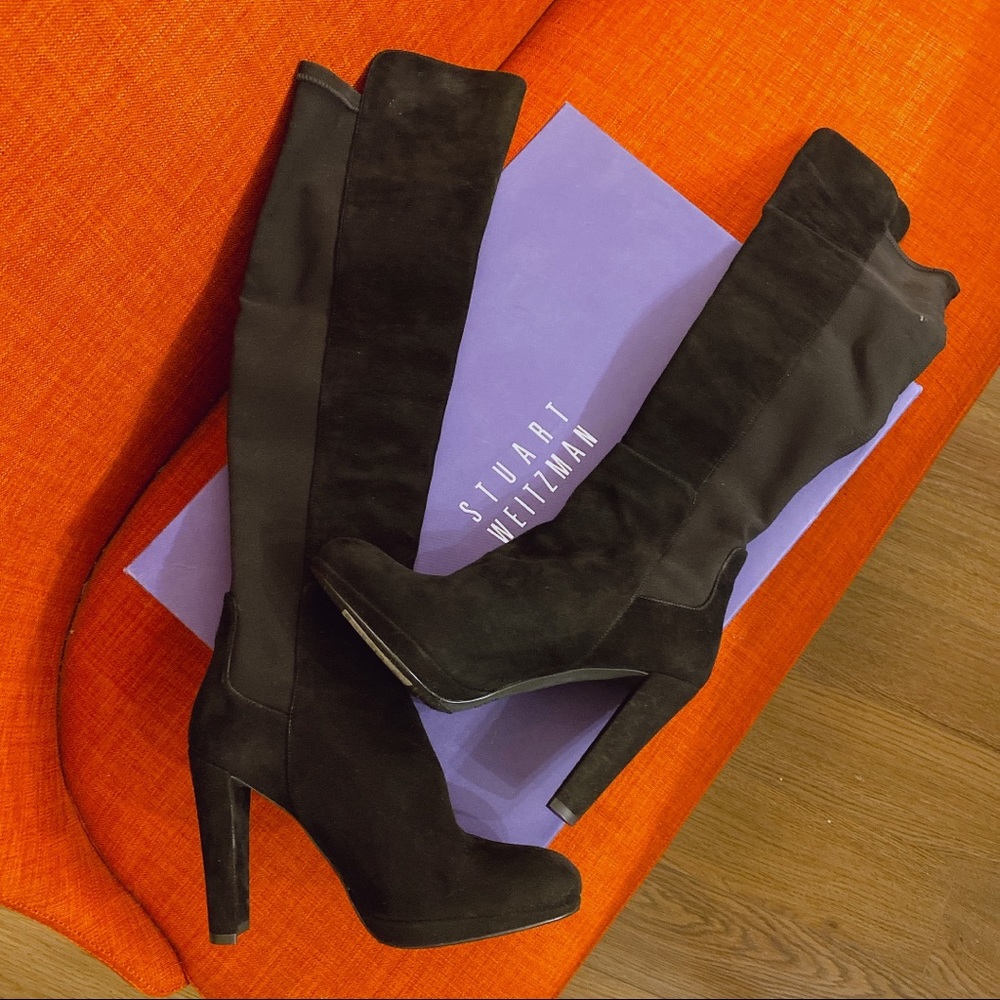 Brand new Stuart weitzman highway over knee boots